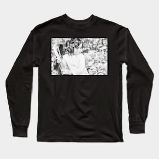 Mini Mona Lisa Long Sleeve T-Shirt